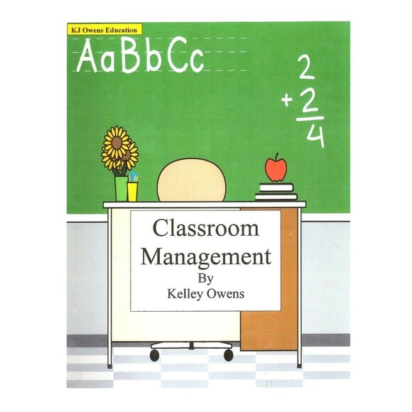 Classroom Management By Kelly Owens Spiral Bound Signed Large Print - Picture 1 of 1